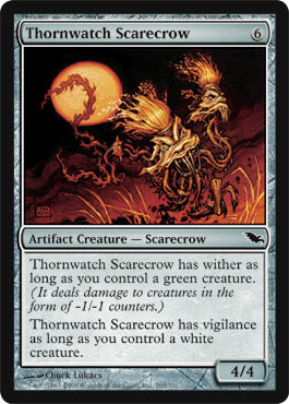 Thornwatch Scarecrow (Shadowmoor) Light Play