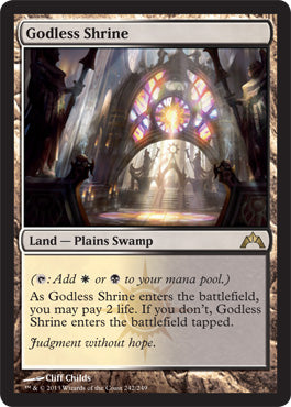 Godless Shrine (Gatecrash) Heavy Play