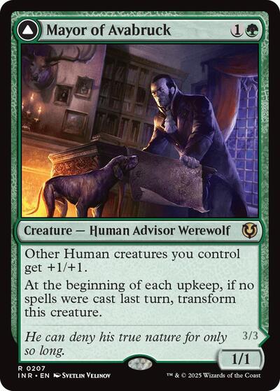 Mayor of Avabruck (Innistrad Remastered) Light Play