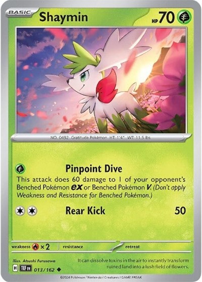 Shaymin (SV05: Temporal Forces) Light Play