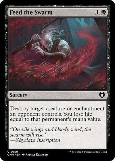 Feed the Swarm (Commander Masters) Light Play Foil