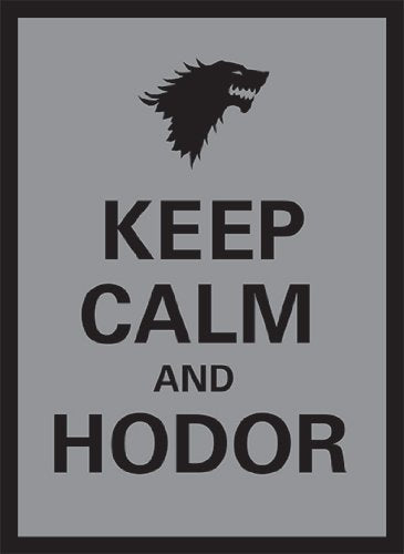Legion Keep Calm and Hodor Sleeves 50ct