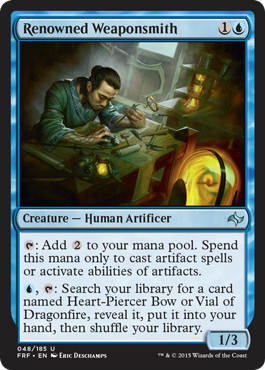 Renowned Weaponsmith (Fate Reforged) Light Play
