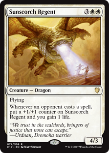 Sunscorch Regent (Commander 2017) Light Play
