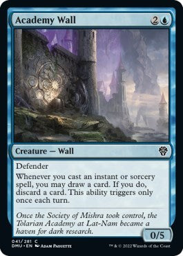 Academy Wall (Dominaria United) Light Play