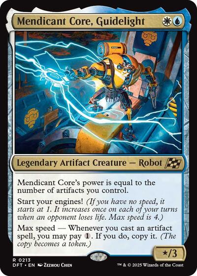 Mendicant Core, Guidelight (Aetherdrift) Light Play