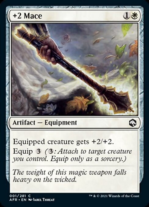 +2 Mace (Adventures in the Forgotten Realms) Light Play Foil