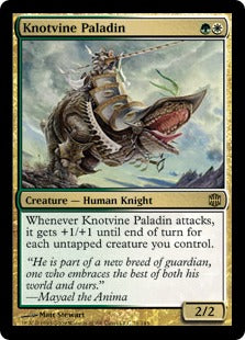 Knotvine Paladin (Alara Reborn) Light Play