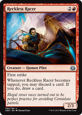 Reckless Racer (Aether Revolt) Light Play