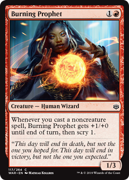 Burning Prophet (War of the Spark) Light Play
