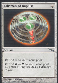 Talisman of Impulse (Mirrodin) Medium Play