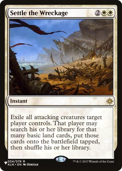 Settle the Wreckage (The List) Light Play