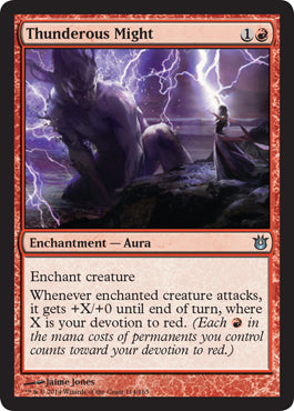 Thunderous Might (Born of the Gods) Medium Play