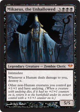 Mikaeus, the Unhallowed (Dark Ascension) Damaged / Poor