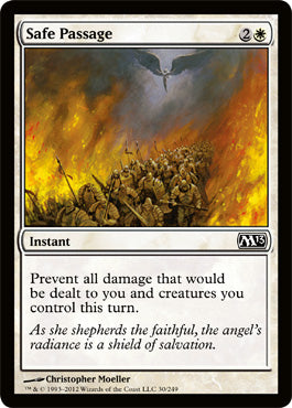 Safe Passage (Magic 2013 Core Set) Light Play