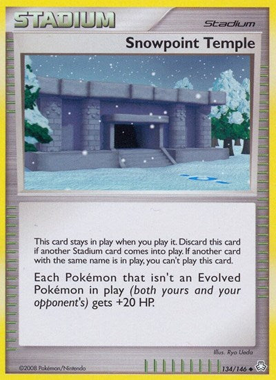 Snowpoint Temple (Legends Awakened) Damaged / Poor