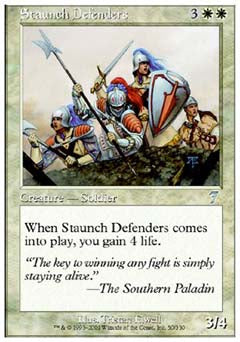Staunch Defenders (7th Edition) Light Play