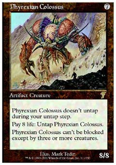 Phyrexian Colossus (7th Edition) Medium Play