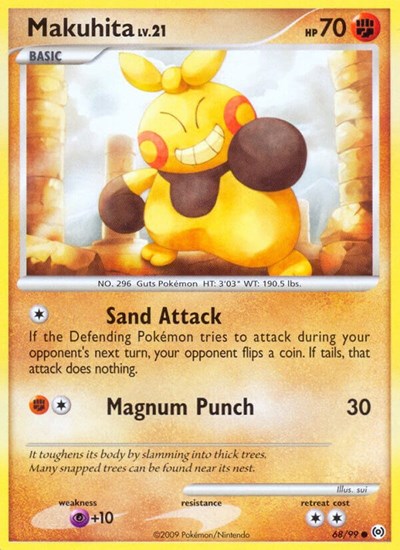Makuhita (Arceus) Medium Play
