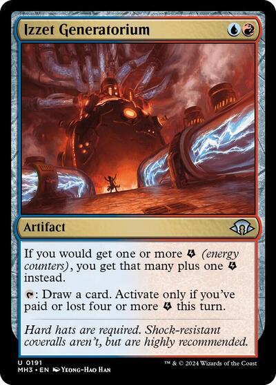 Izzet Generatorium (Modern Horizons 3) Light Play Foil