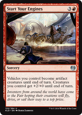Start Your Engines (Kaladesh) Light Play