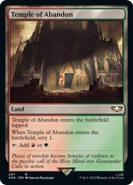 Temple of Abandon (Universes Beyond: Warhammer 40K) Light Play