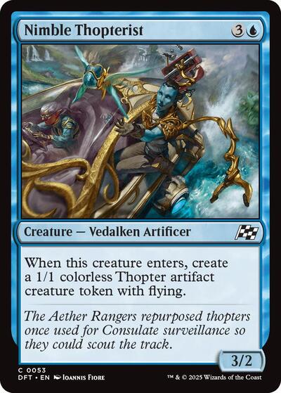 Nimble Thopterist (Aetherdrift) Light Play