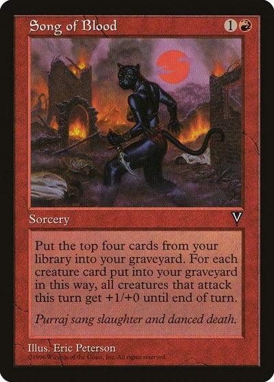 Song of Blood (Visions) Light Play