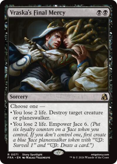 Vraska's Final Mercy (Reality Fracture) Light Play