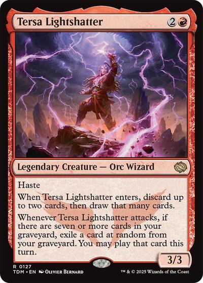 Tersa Lightshatter (Tarkir: Dragonstorm) Light Play Foil