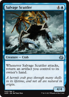 Salvage Scuttler (Aether Revolt) Light Play