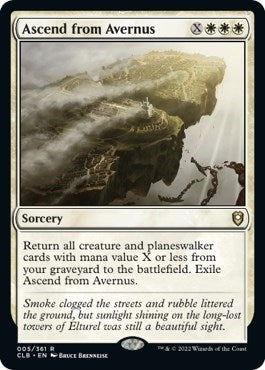 Ascend from Avernus (Commander Legends: Battle for Baldur's Gate) Light Play