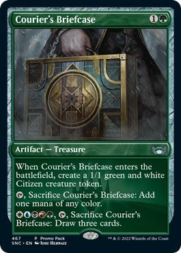Courier's Briefcase (Promo Pack: Streets of New Capenna) Light Play