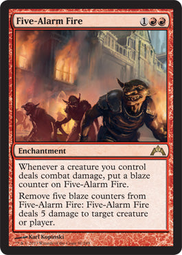 Five-Alarm Fire (Gatecrash) Damaged / Poor