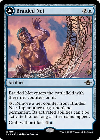 Braided Net (The Lost Caverns of Ixalan) Light Play