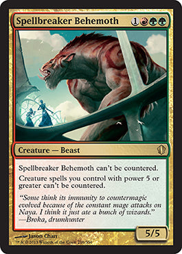 Spellbreaker Behemoth (Commander 2013 Edition) Light Play