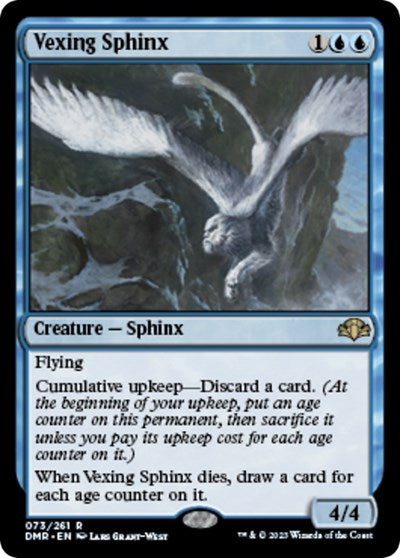 Vexing Sphinx (Dominaria Remastered) Light Play