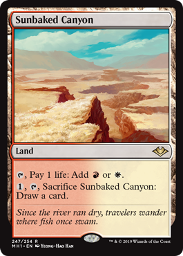 Sunbaked Canyon (Modern Horizons) Near Mint Foil