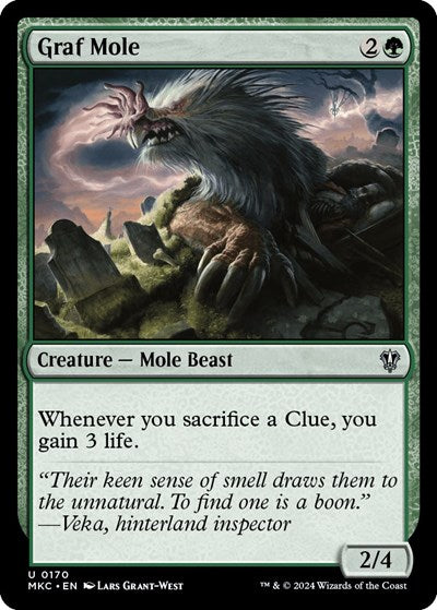 Graf Mole (Commander: Murders at Karlov Manor) Light Play