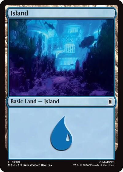 Island (0289) (Marvel Super Heroes) Light Play