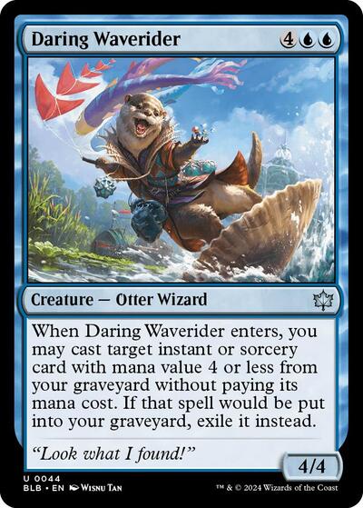 Daring Waverider (Bloomburrow) Light Play