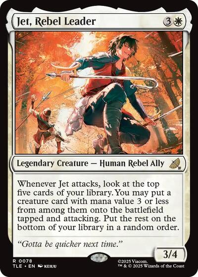 Jet, Rebel Leader (Avatar: The Last Airbender: Eternal-Legal) Light Play