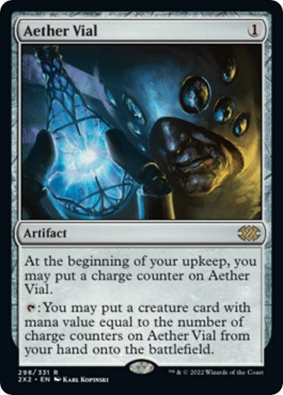 Aether Vial (Double Masters 2022) Light Play