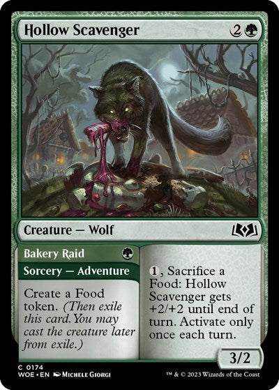 Hollow Scavenger (Wilds of Eldraine) Light Play
