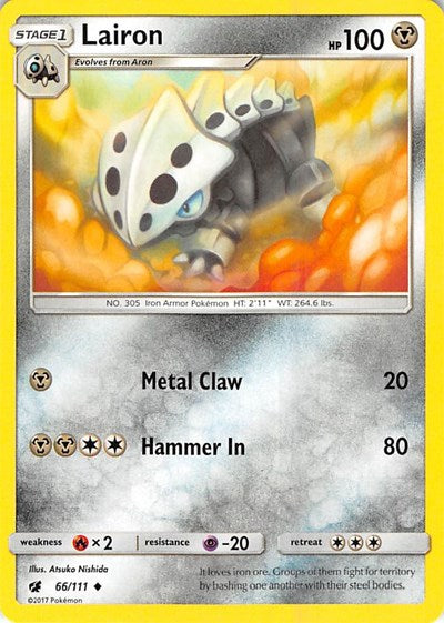 Lairon (SM - Crimson Invasion) Damaged / Poor