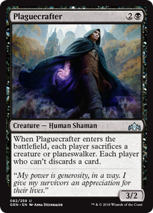 Plaguecrafter (Guilds of Ravnica) Light Play