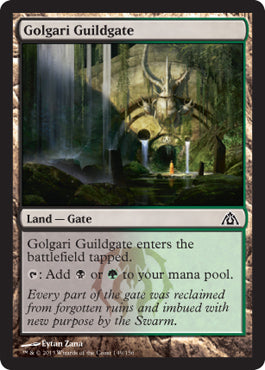 Golgari Guildgate (Dragon's Maze) Light Play Foil