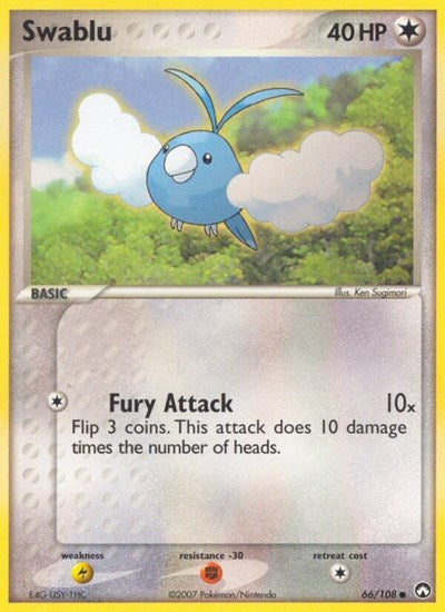 Swablu (Power Keepers) Damaged / Poor