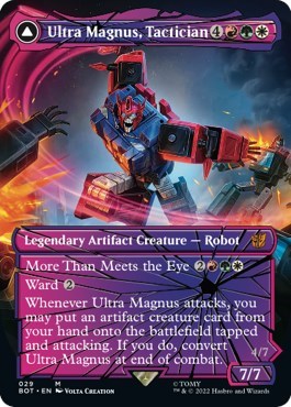 Ultra Magnus, Tactician (Shattered Glass) (Universes Beyond: Transformers) Light Play