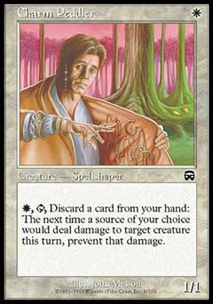 Charm Peddler (Mercadian Masques) Light Play